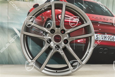 20-inch wheel rim, Cayenne Sport, 10,5J x 20 ET55, Platinum satin-mat