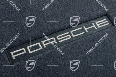 Komplet dywaników podłogowych, przód, (L+R), granatowe Yachting Blue