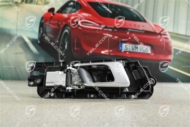 Klamka drzwi wewnętrzna, galvano silver, R