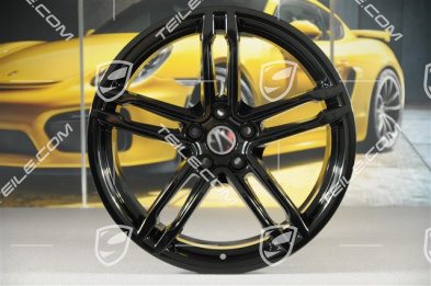19" Felga, Turbo/Sport Design, 9J x 19 ET21, czarny wysoki połysk