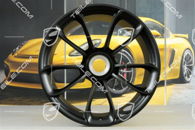 21" felga GT3RS, z napisem GT3RS, 12,5J x 21 ET48, czarny mat