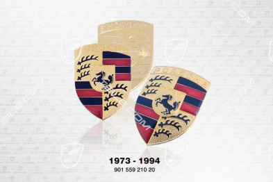 Porsche Deckelwappen (1973-1994)