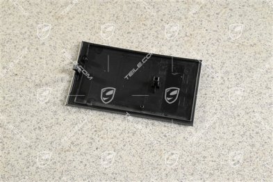 Trim for centre console, rear, Silver Grey