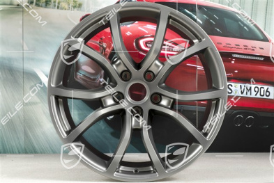 21" Felga Cayenne Exclusive Design, 11J x 21 ET49, Platinum satynowy półmat