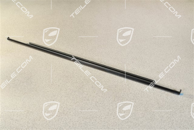 Moulding, Aluminium-package, black, rear, lower, R