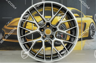 20" RS-Spyder Design Felgensatz, Titan, 9J x 20 ET 26 + 10J x 20 ET19