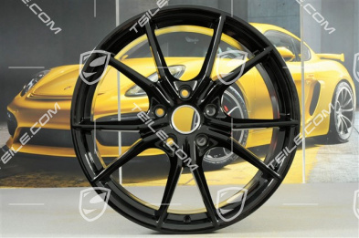 20" Felga Carrera S IV, 8J x 20 ET57, czarny połysk