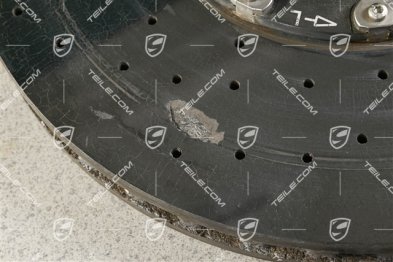 PCCB Keramik-Bremsscheibe, 20" / 420mm, beschädigt, L