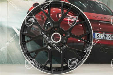 20-inch RS Spyder Design 2, wheel rim, 8,5J x 20 ET50, black satin matt