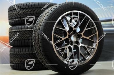 20" "RS Spyder Design" koła zimowe, komplet, felgi 9J x 20 ET26 + 10J x 20 ET19 + NOWE opony zimowe Pirelli 265/45 R20 + 295/40 R20, z czujnikami ciśnienia