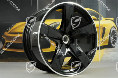 21" komplet felg Sport Classic, 9J x 21 ET26 + 10J x 21 ET19, czarne