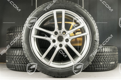 20-inch Cayenne COUPE Sport winter wheel set, rims 9J x 20 ET50 + 10,5J x 20 ET55 + NEW Pirelli winter tyres 275/45 R20 + 305/40 R20, with TPMS