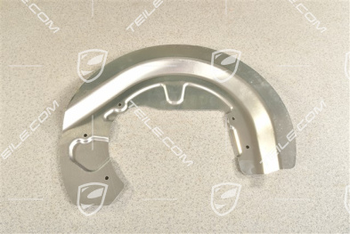 Front axle disc protective plate, L
