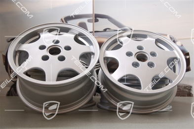 16" Komplet felg Design 90, przednie 6J x 16 ET52,3 + tylne 8J x 16 ET52,3