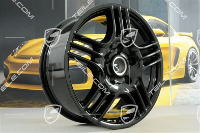 18" Felga Cayenne S, 8J x 18 ET57, czarny wysoki połysk
