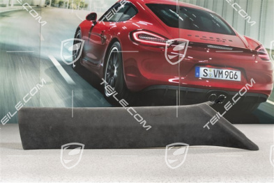 Verkleidung von A-Säule, Alcantara, Schwarz, Coupe, R