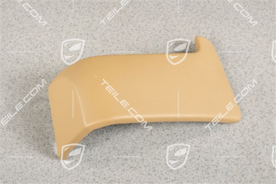 Glove compratment side cover, Leather, Sand beige