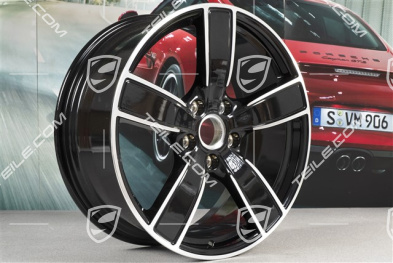 20" Felga Carrera Sport, 8,5J x 20 ET49, głęboki czarny metalik