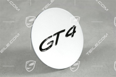 Hub cap, GT4, Brilliant silver