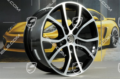 21" felga Cayenne Exclusive Design, 9,5J x 21 ET46, czarny perłowy Jet Black metalik