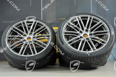 20" koła letnie, komplet 911 Turbo IV, felgi 8,5J x 20 ET49 + 11,5J x 20 ET56 + opony letnie 245/35 R20 + 305/30 R20