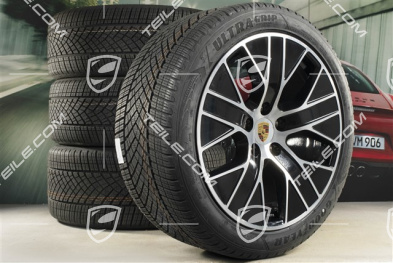 20" koła zimowe Turbo Aero, komplet, felgi 9J x 20 ET54 + 11J x 20 ET60, opony zimowe Goodyear 245/45 R20 + 285/40 R20