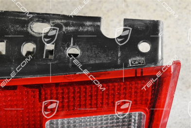 Rear light covering, repaired