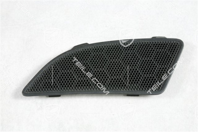 Cover, Defroster trim, Black, L Cover, Defroster trim, Black, L