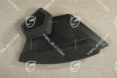 Engine compartment cover trim, L