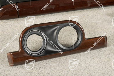 Dashboard trim moulding set / kit, Mahagoni