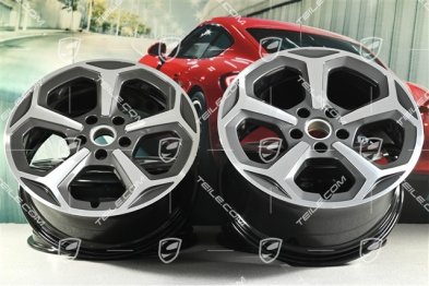 20" Taycan Offroad Design Felgensatz, 9J x 20 ET54 + 11J x 20 ET60