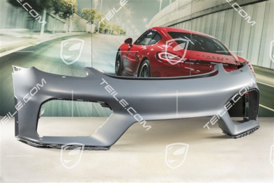 Front bumper, GT4, with headlamp washer