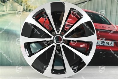 22-inch "Macan Style" wheel rim, 11J x 22 ET47, black high gloss