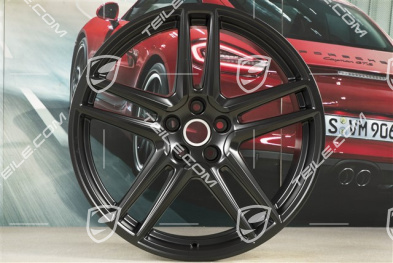 20" Felge "Macan Turbo", 9J x 20 ET26, CMS, schwarz seidenmatt