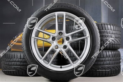 19-inch winter wheels set Turbo II, rims 9J x 19 ET60 + 10J x 19 ET61 + NEW Pirelli Sottozero winter tyres 255/45 R19 + 285/40 R19, without TPM